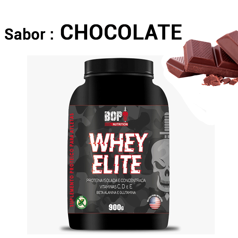  WHEY ELITE 900GR - CHOCOLATE
