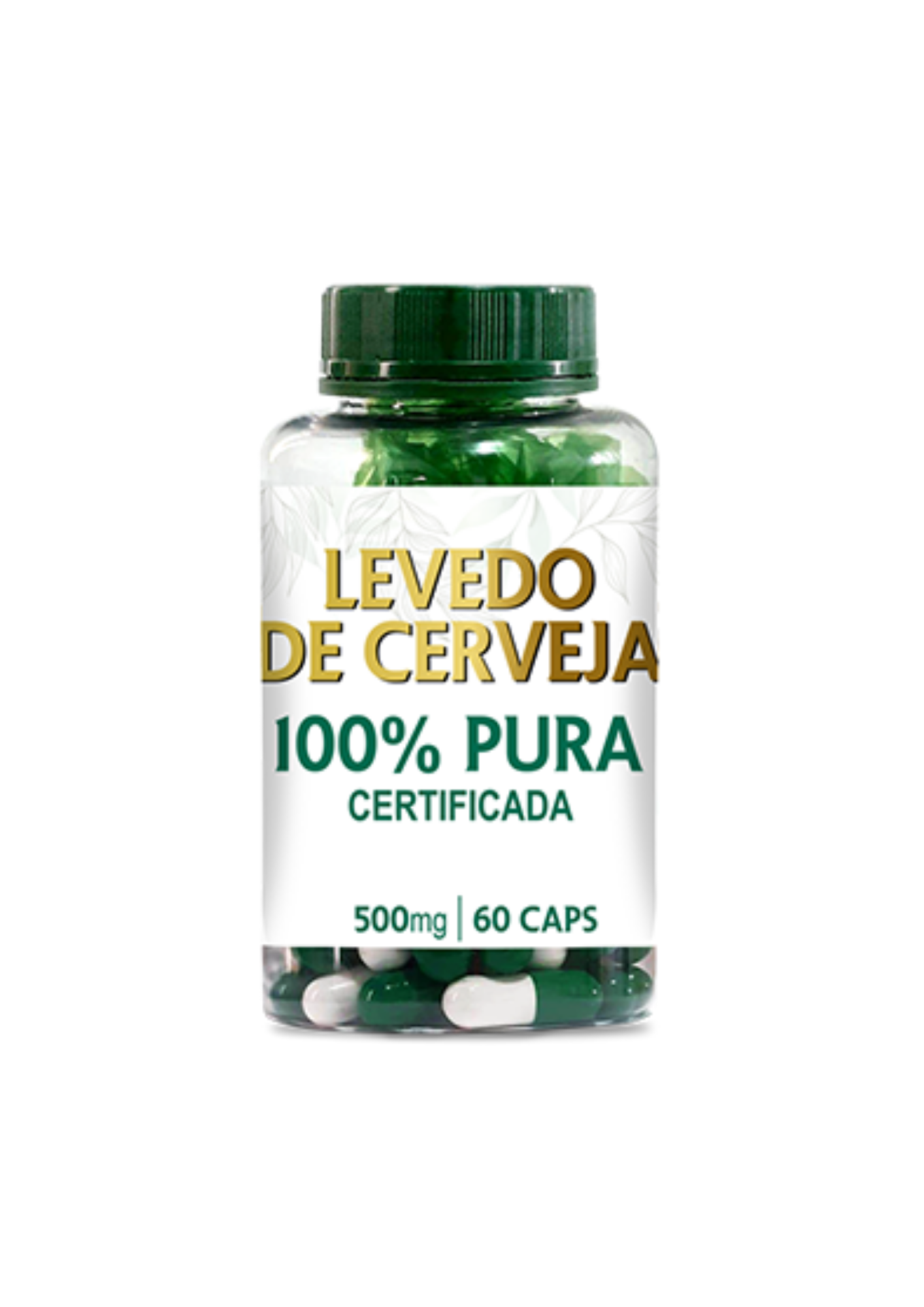  Extrato Puro de Levedo de Cerveja 500mg
