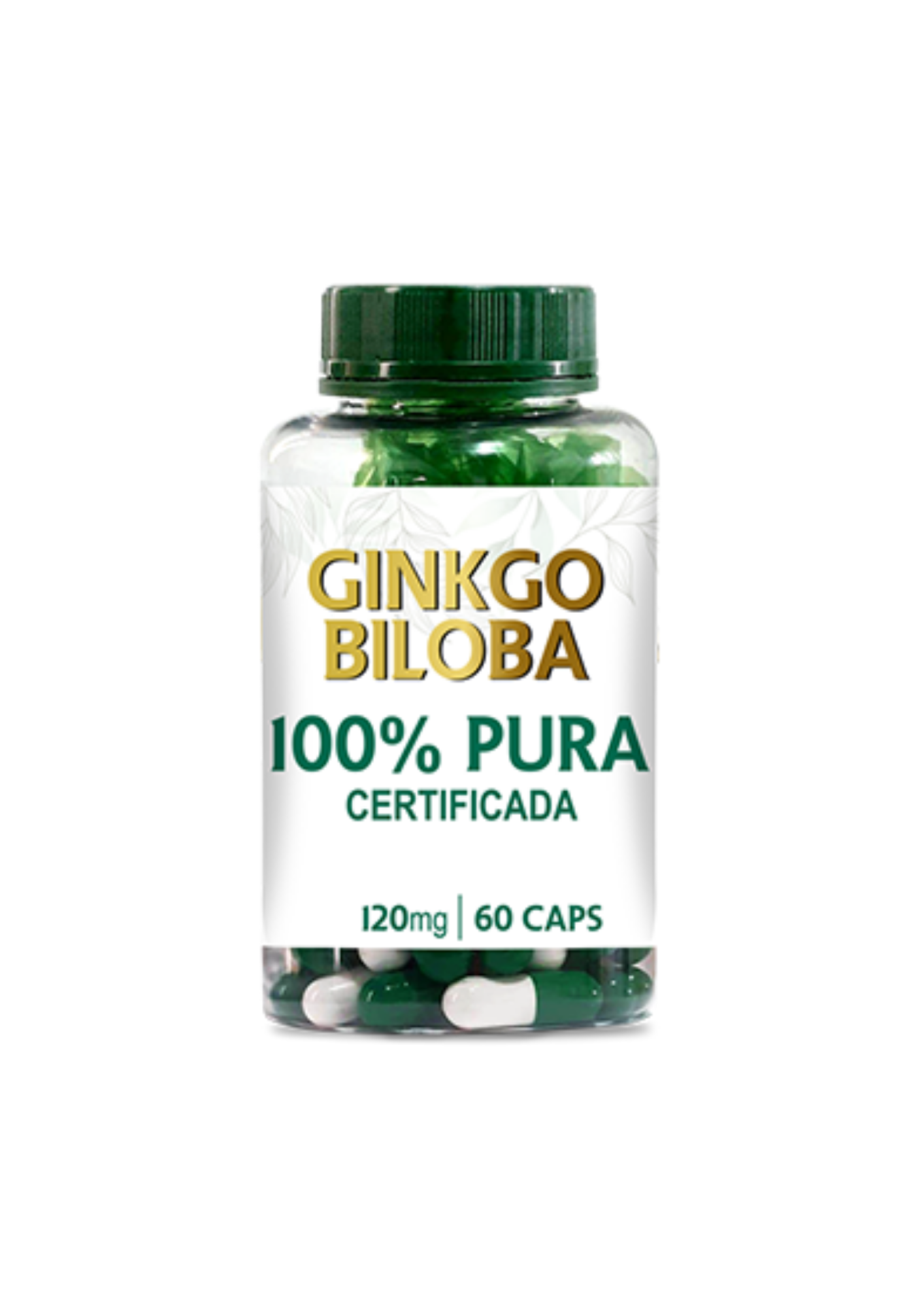  Extrato Puro de Ginkgo Biloba 120mg