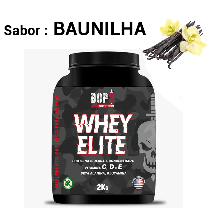  WHEY ELITE 2 Kg - BAUNILHA