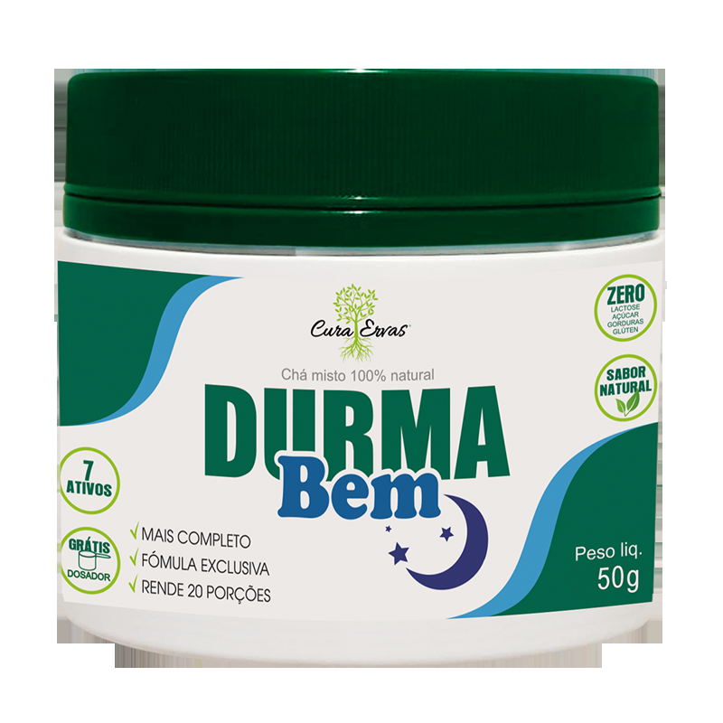DURMA BEM - 50 gramas <br> - Ch�s e Ervas - <br> - R$ 26,25