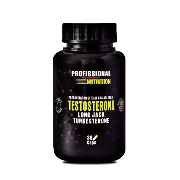 Long Jack + Turkesterone - 30 C�psulas<br> - R$ 104,99