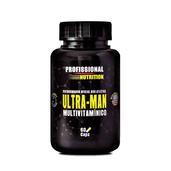 Multivitam�nico Ultra Men - 60 C�psulas <br>Sa�de Corpo e Mente - R$ 52,49