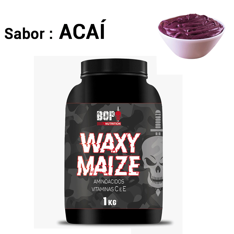 WAXY MAIZE 1Kg - A�A�<br>Bop Nutrition - R$ 0,00